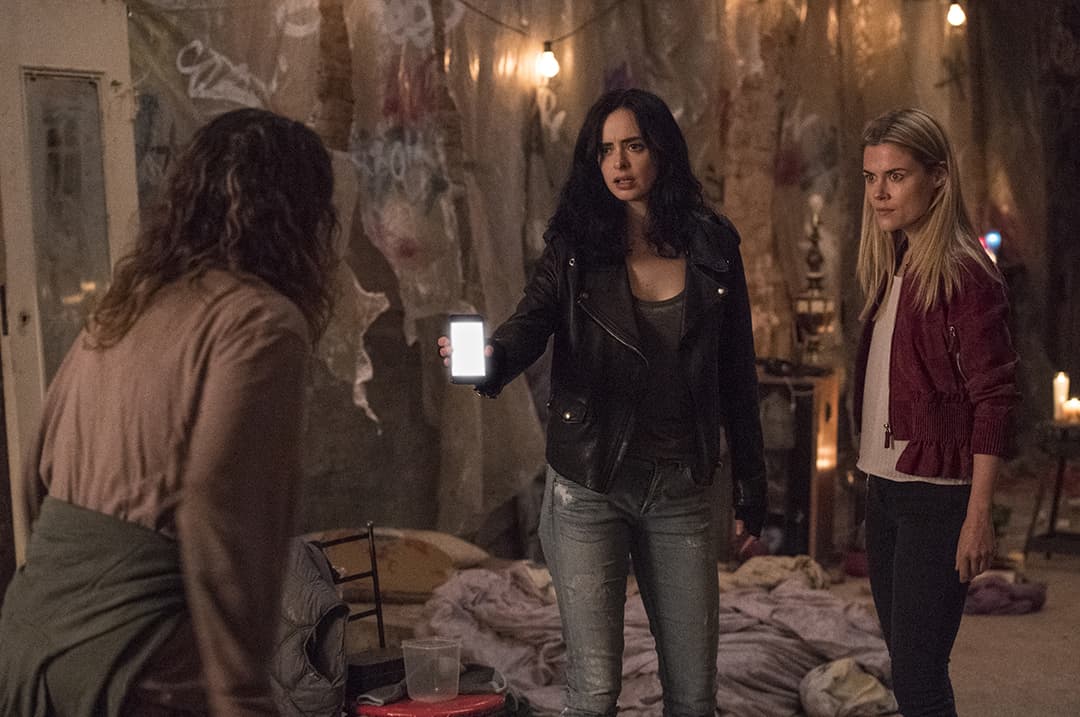 Jessica Jones and Trish Walker