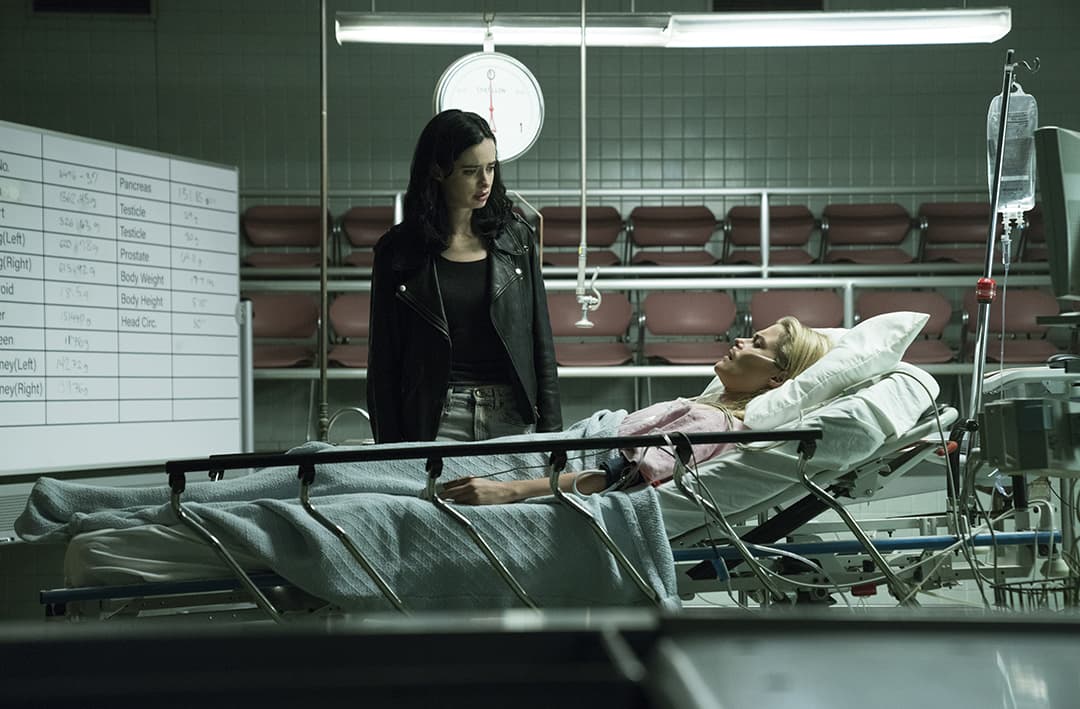 Jessica Jones and Trish Walker