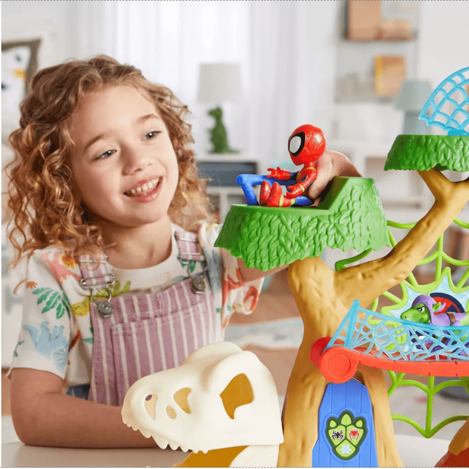 Spidey and his Amazing Friends Dino-Webs Treehouse Playset