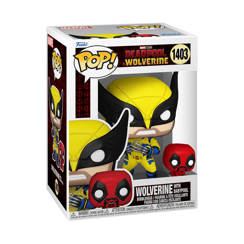 Funko Pop! & Buddy Wolverine with Babypool