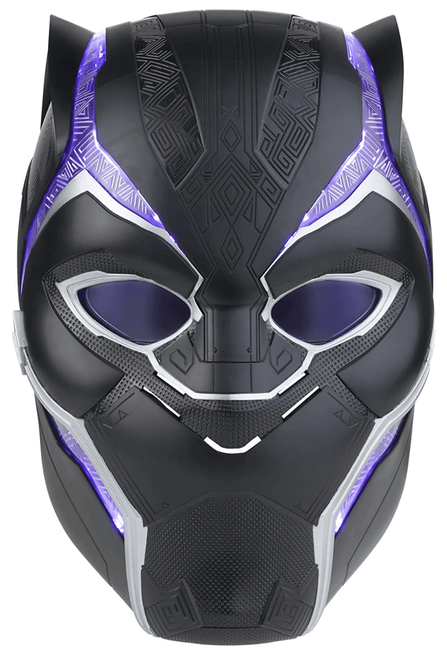 Marvel Legends Black Panther Premium Electronic Role Play Helmet / shop it <a href=https://www.amazon.com/Marvel-Legends-Electronic-Flip-Down-Roleplay/dp/B09QXR198P/ref=sr_1_2?crid=22B40LDNXAHFD&keywords=B09QXR198P&qid=1668533863&sprefix=b09qxr198p%2Caps%2C234&sr=8-2>here</a>