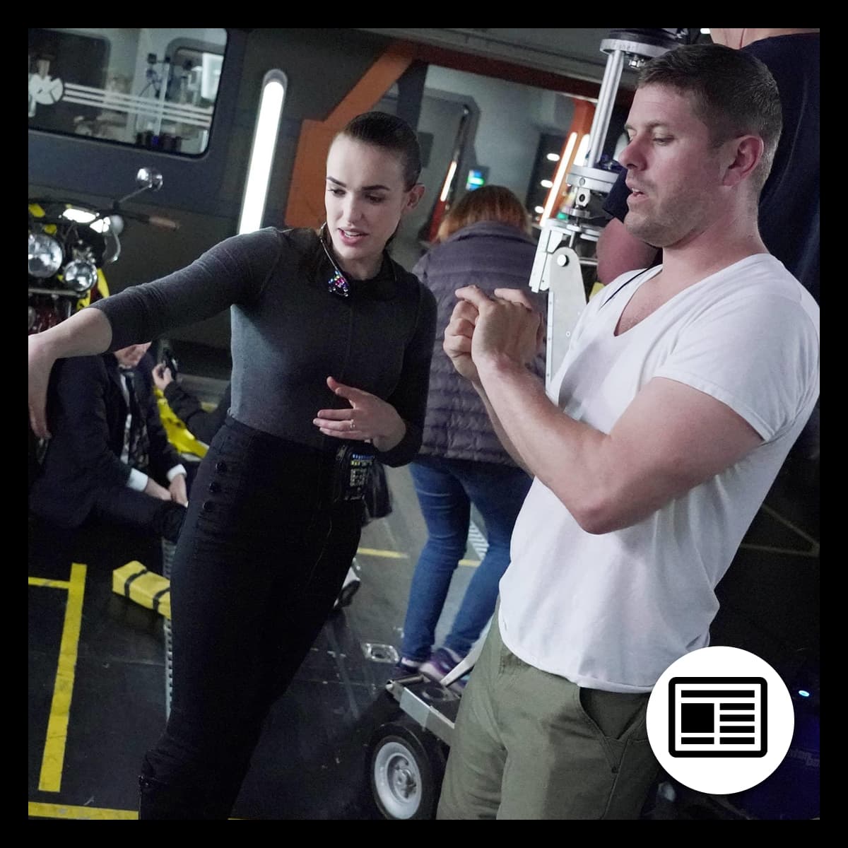 Marvel Insider Elizabeth Henstridge Directs an Episode of Marvel's Agents of S.H.I.E.L.D. Season 7