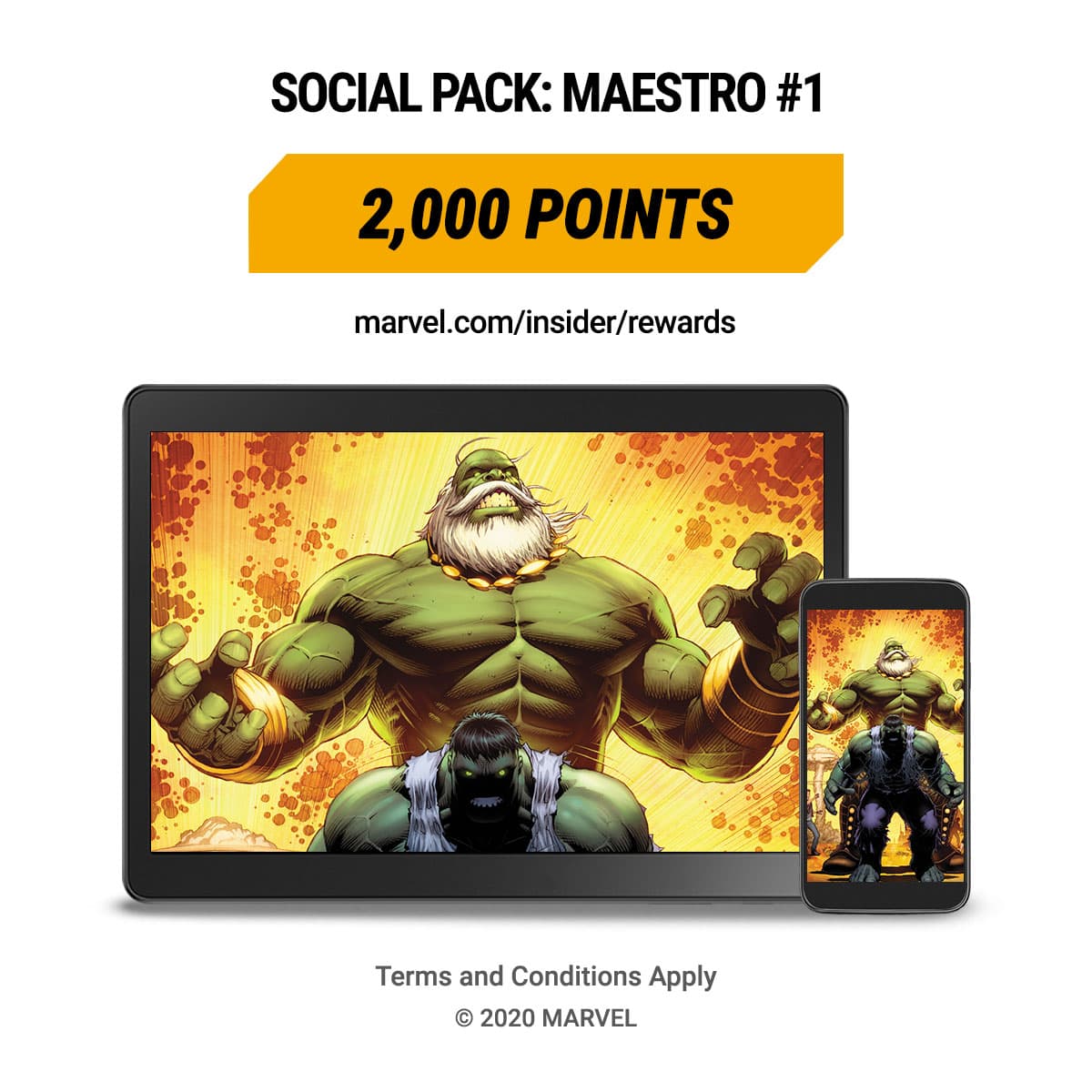 Marvel Insider Social Pack MAESTRO #1