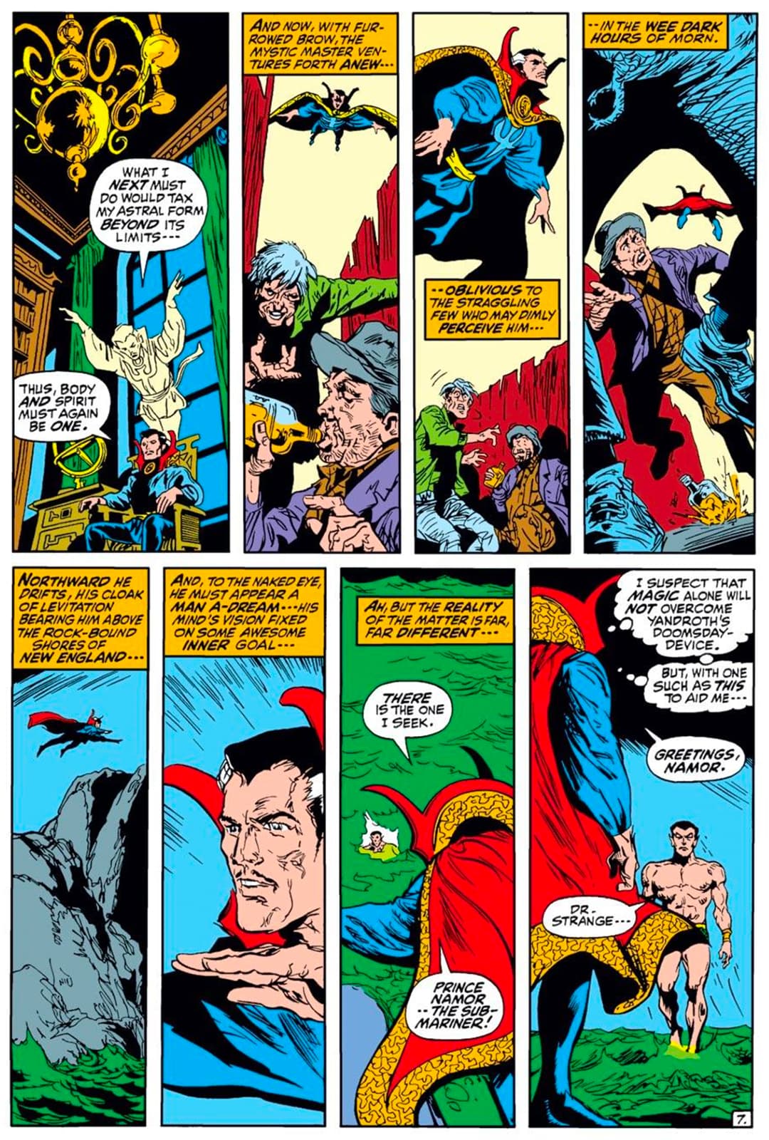 Doctor Strange and Namor the Sub-Mariner