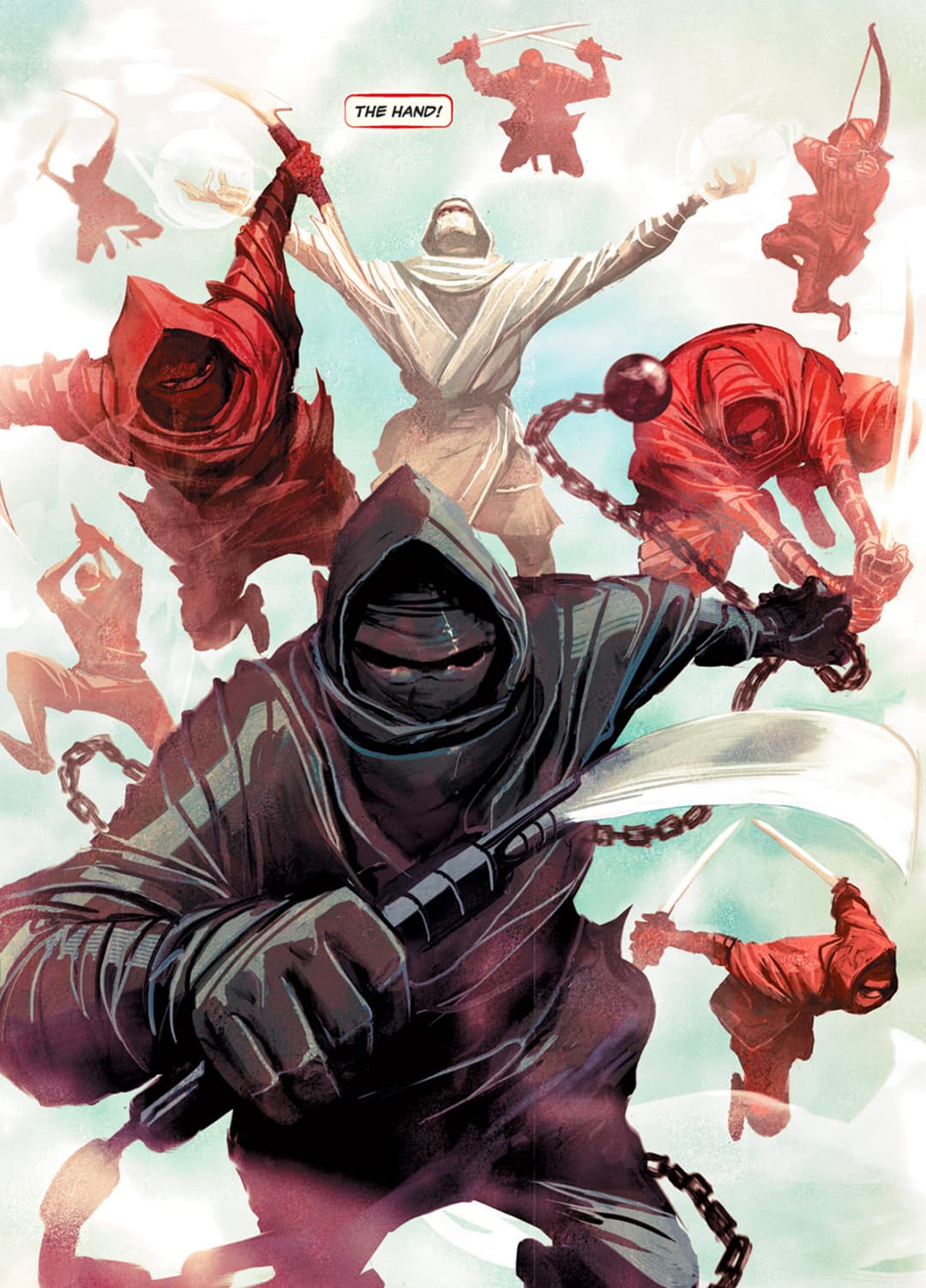 The Hand seeks to bring Elektra under their control.