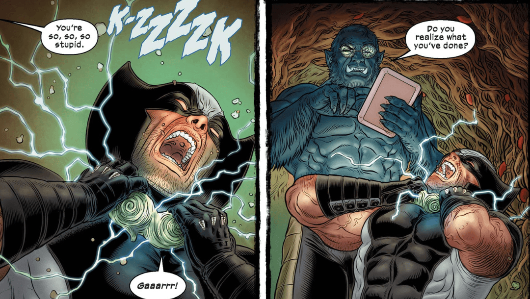 Wolverine controlled by Beast