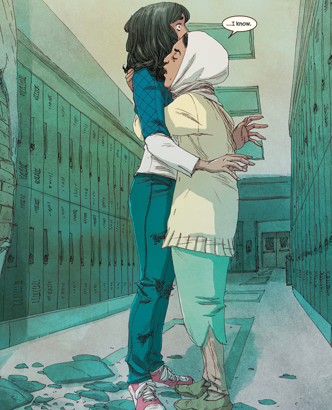 Kamala and her mother