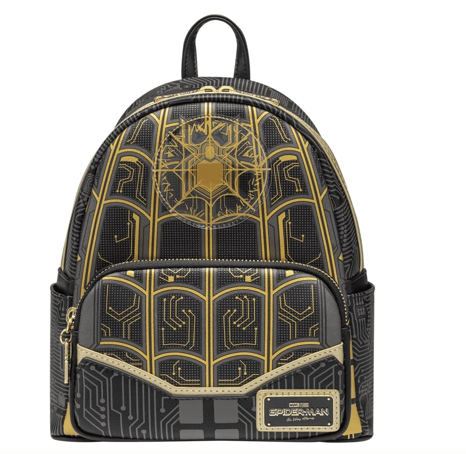 Shop it <a href=https://www.amazon.com/Loungefly-Spiderman-Backpack-Multicolor-MVBK0195/dp/B09PYX4V1Q>here</a>