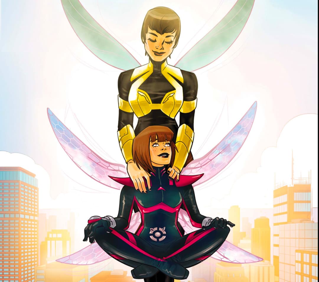 Wasp (Janet Van Dyne) and Wasp (Nadia Pym)