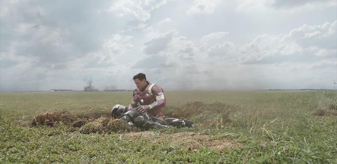 War Machine (James Rhodes) becoming paralyzed