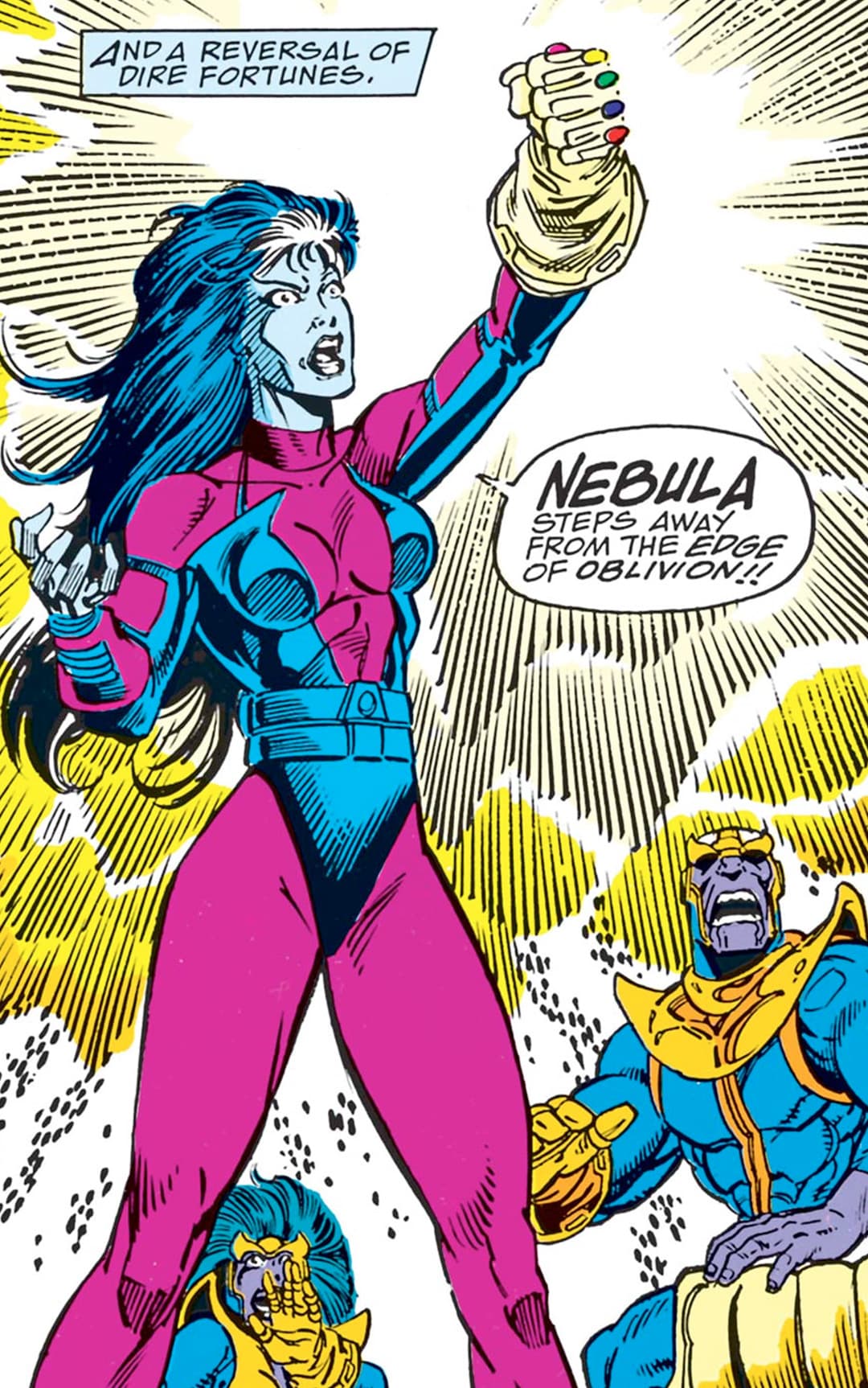 Nebula with Infinity Gems