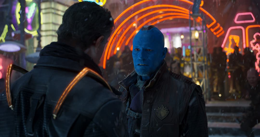 Yondu talking to Stakar Ogord
