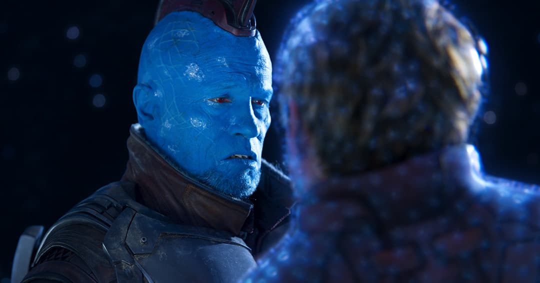 Yondu saving Peter Quill