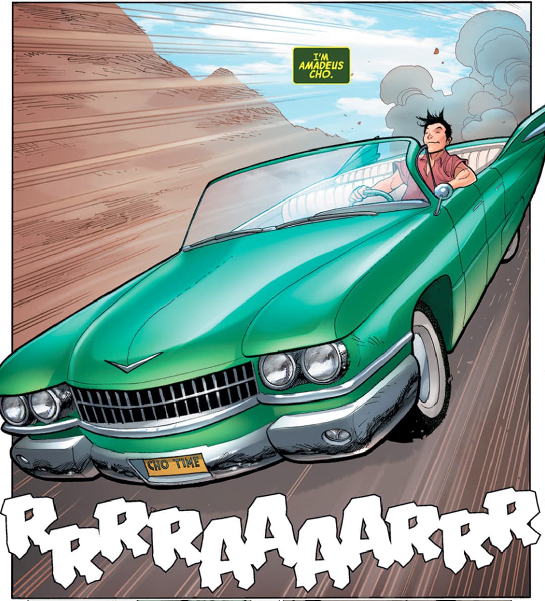 Cho's "totally awesome" intelligence gets him into trouble as often as it gets him out of it.