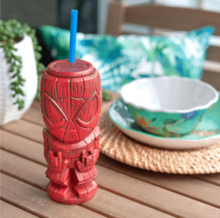 Beeline Creative Geeki Tikis Marvel Spider-Man Tumbler | Tiki Style Cup