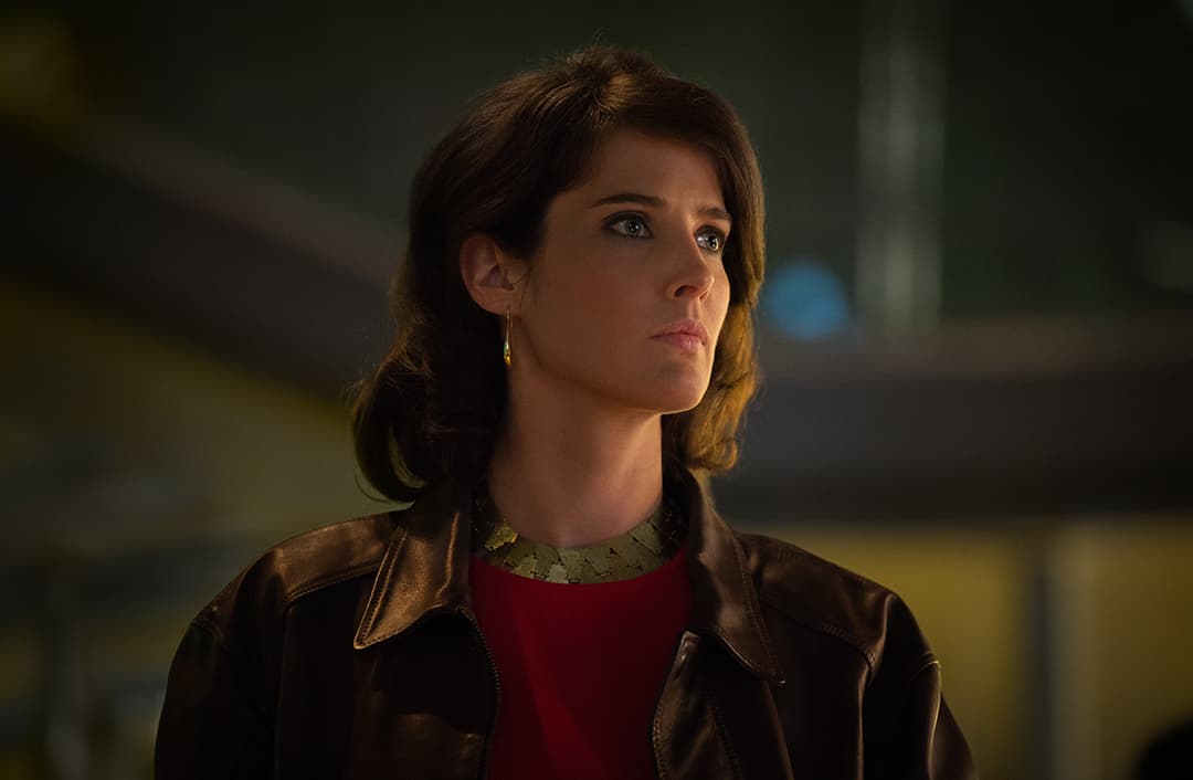 Hill at the celebratory reception at Avengers Tower