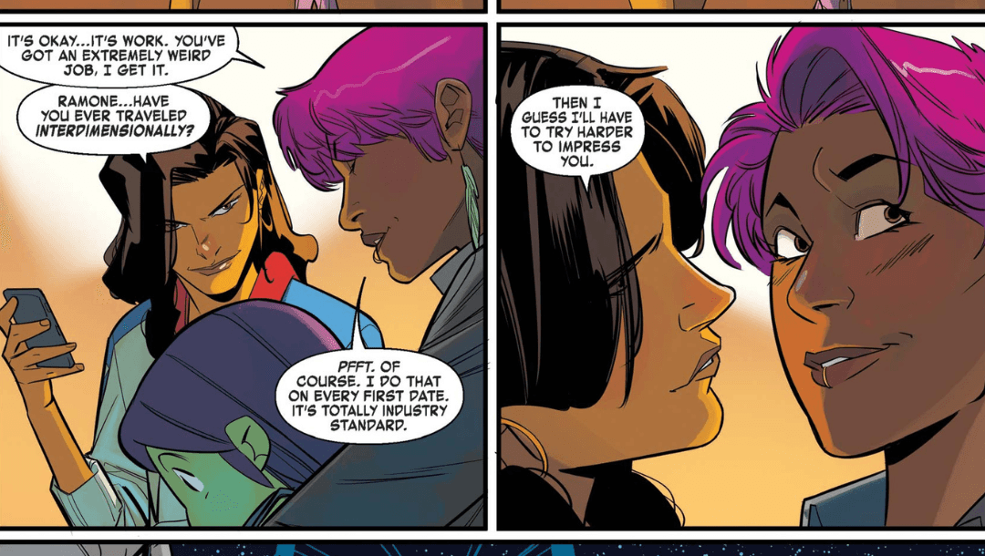 America on a first date with Ramone