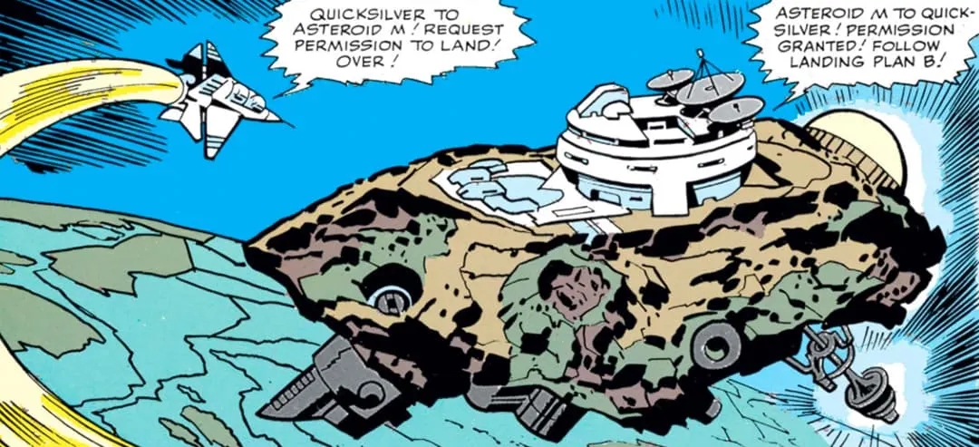 Quicksilver to Asteroid M