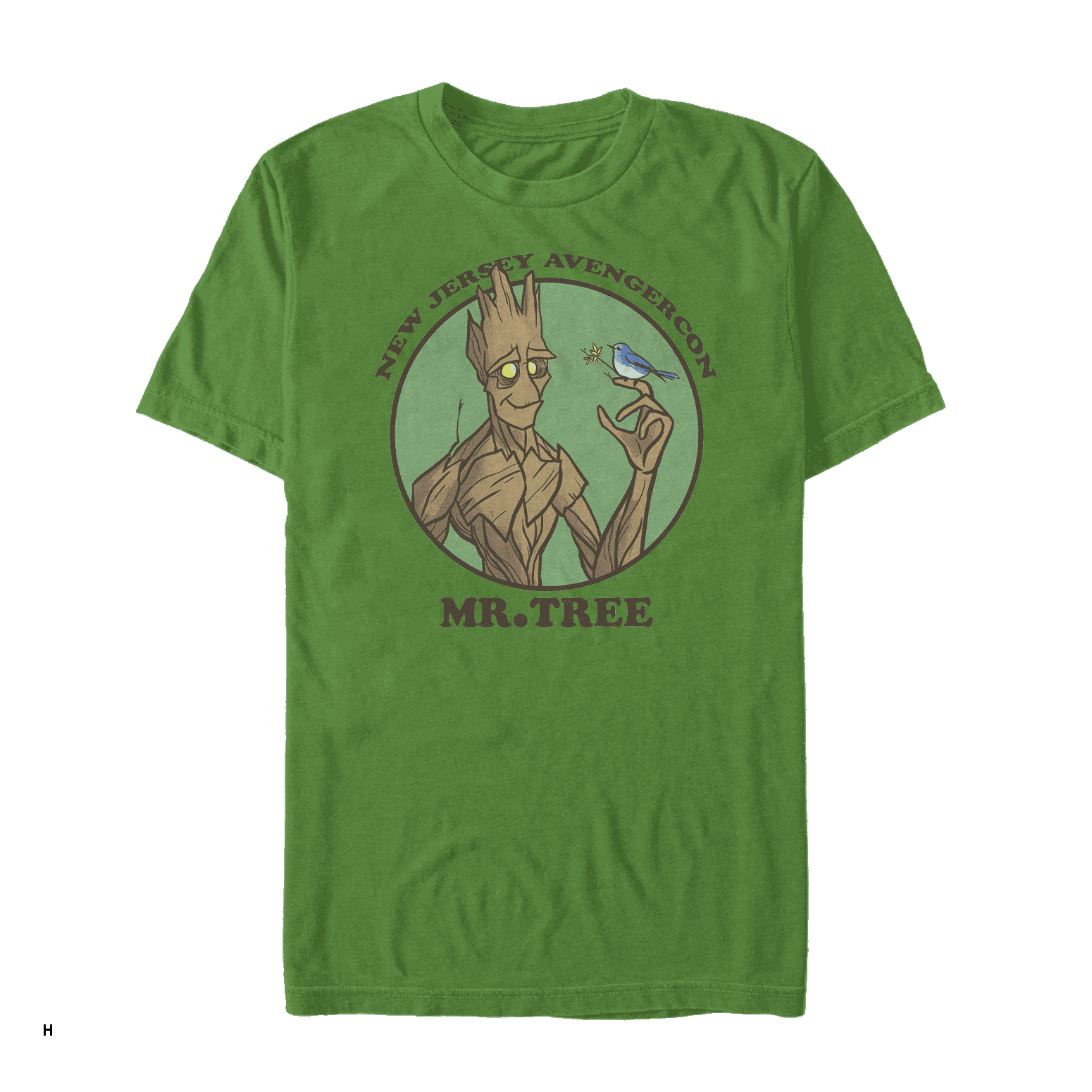M. Tree t-shirt / shop it <a href=https://www.amazon.com/Marvel-Jersey-Avengercon-Groot-T-Shirt/dp/B09Z2GV2B7>here</a>