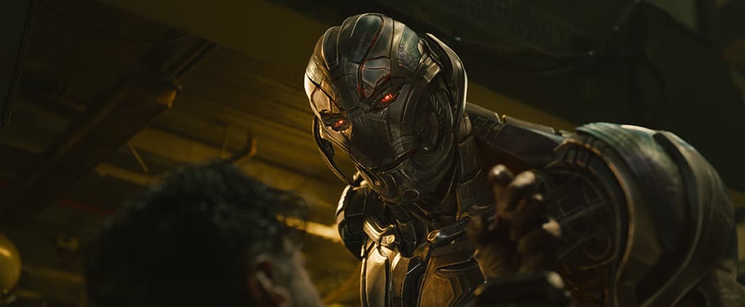 Ultron looking menacing