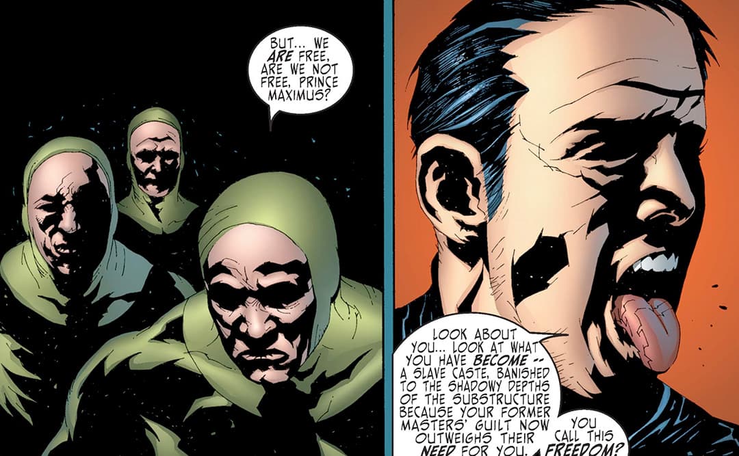 Maximus and his slaves