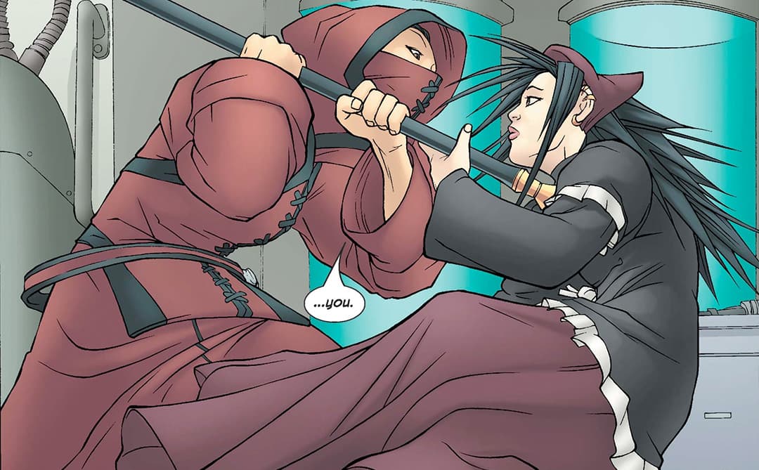 Nico uses her mystical abilities as a member of the Runaways.