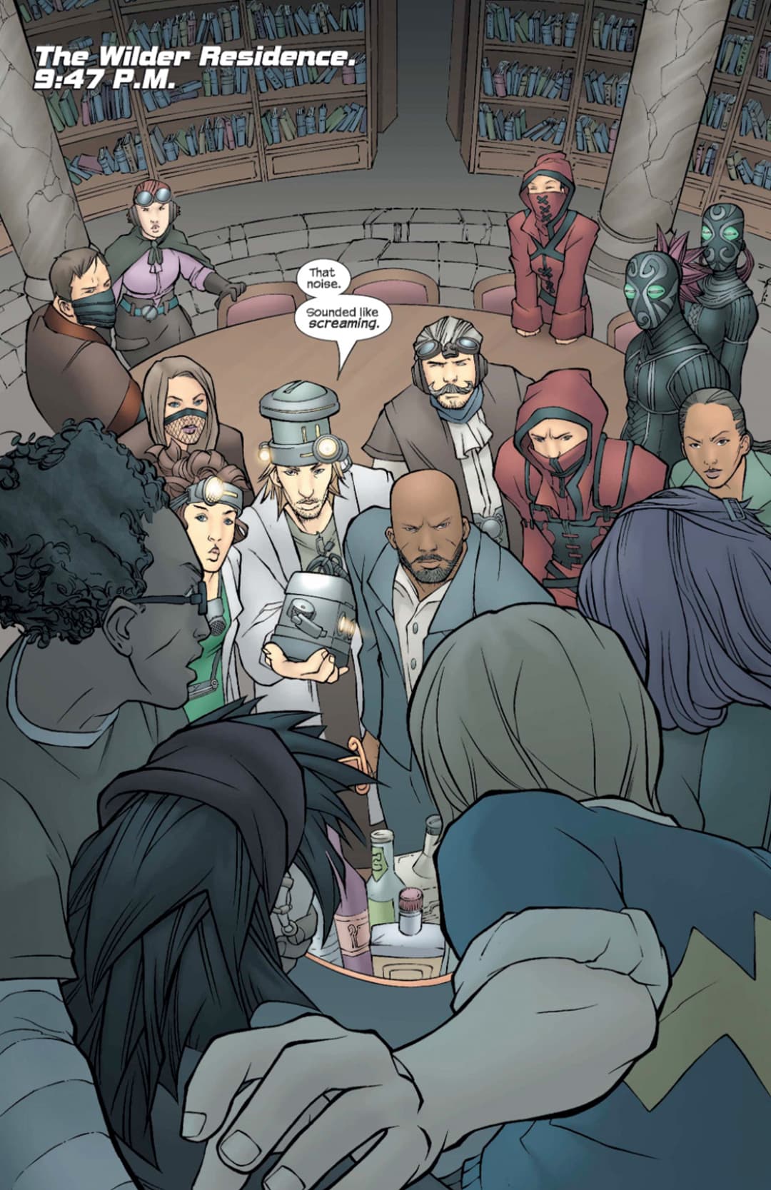 Chase Stein and the Runaways witnessing the Pride gathering.