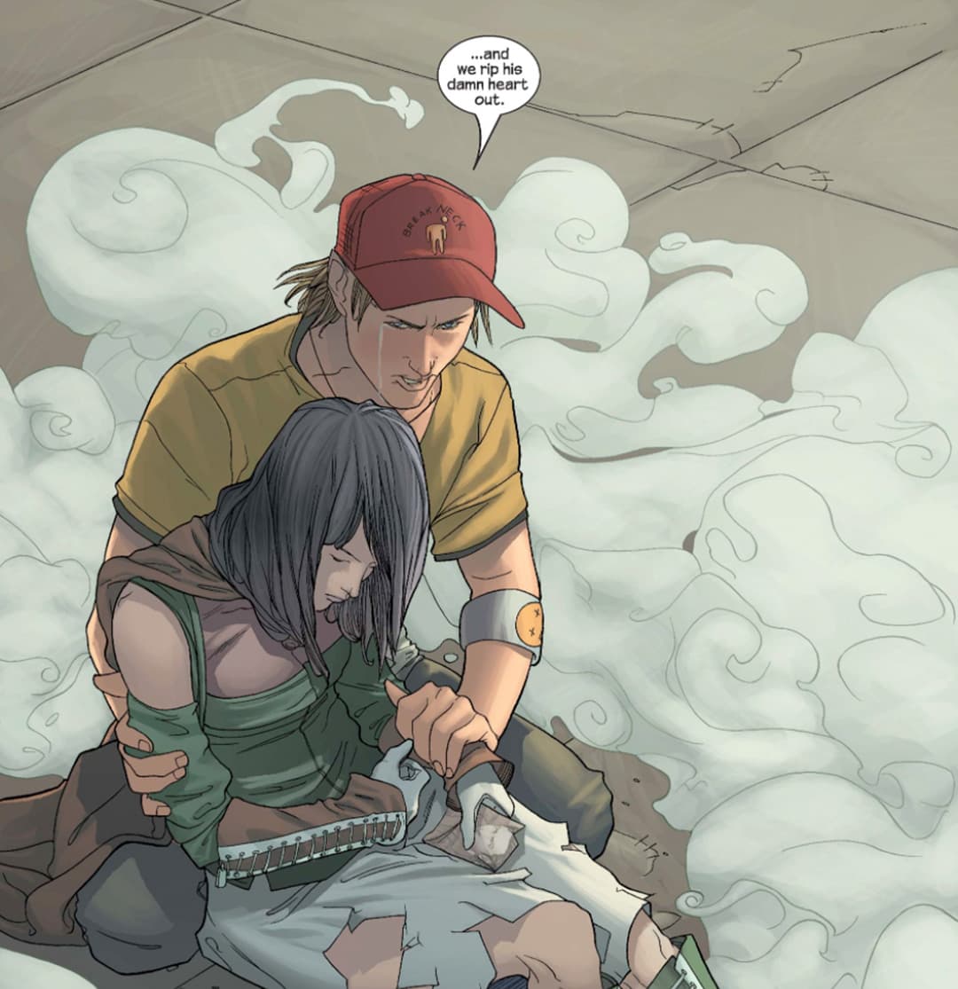Chase talking to Nico about Victor Mancha.