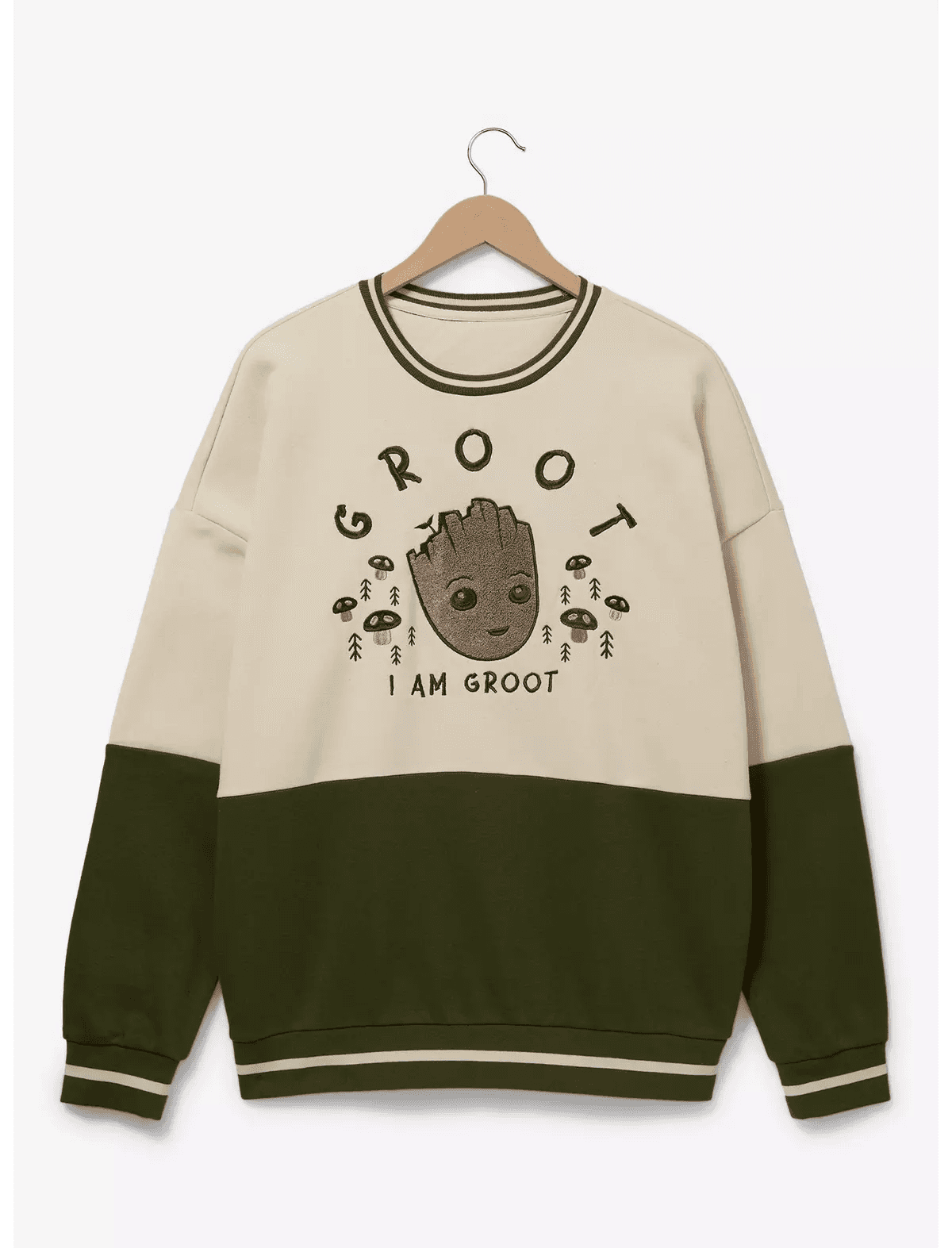 Her Universe Marvel Guardians of the Galaxy Groot Panel Sweatshirt