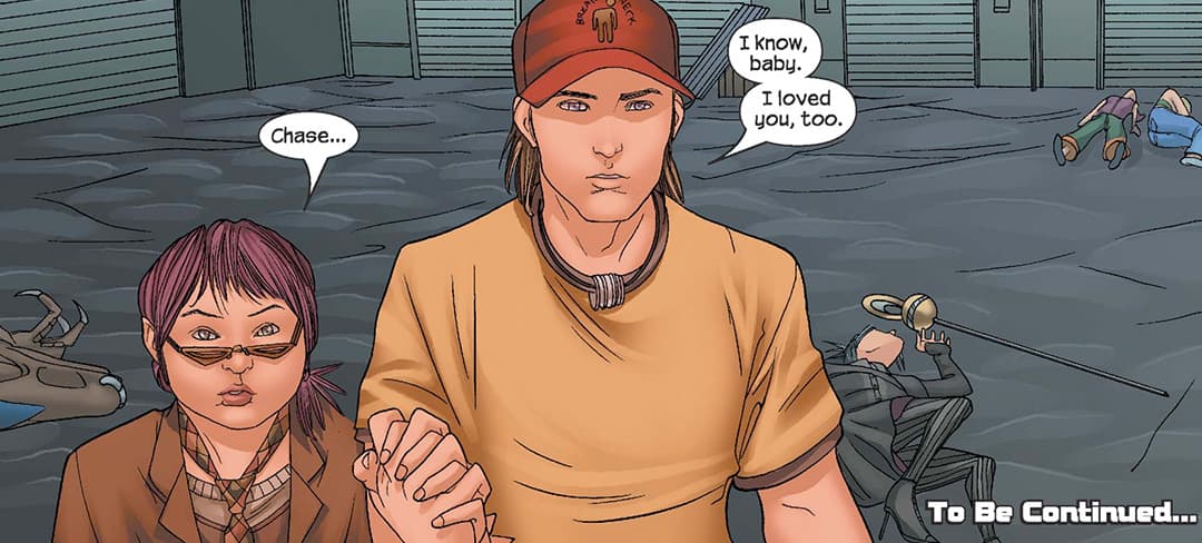 Gert and Chase admit their love for each other.