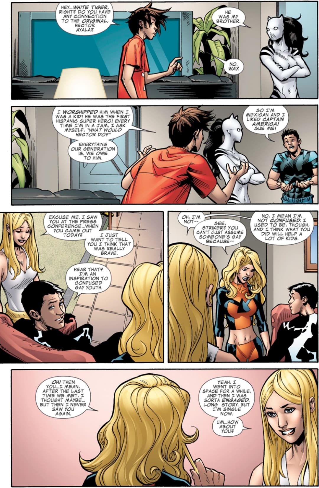 Karolina and Julie Power reconnect.