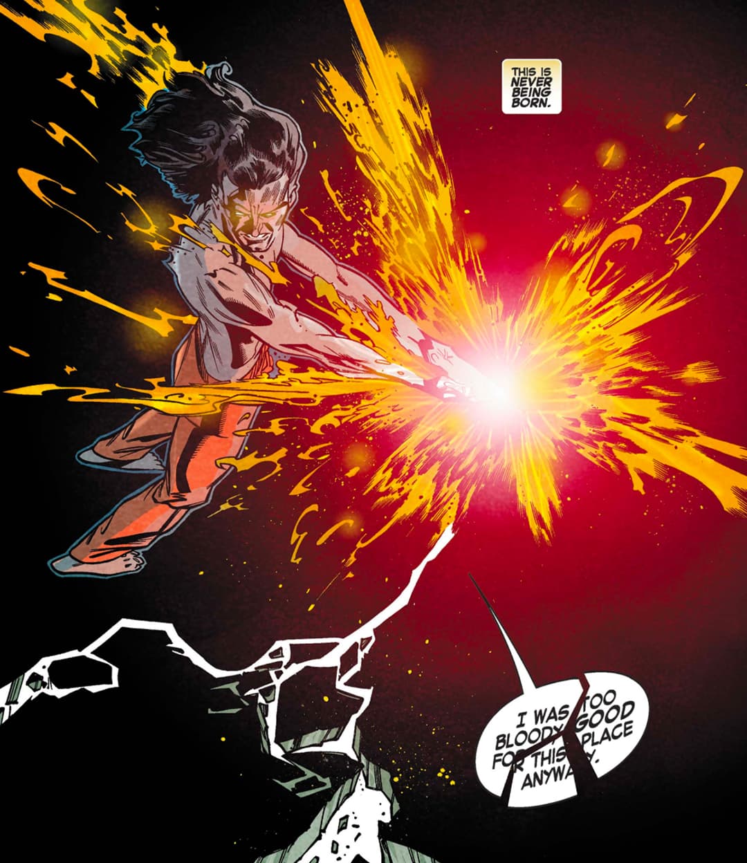 David ensuring that he is not born