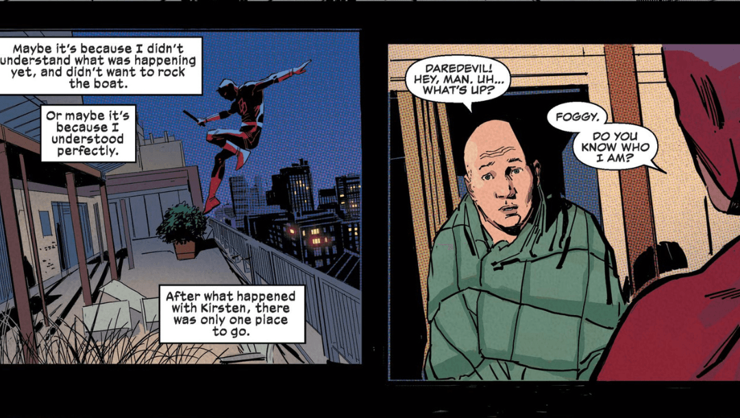 Daredevil jogs Foggy's memory