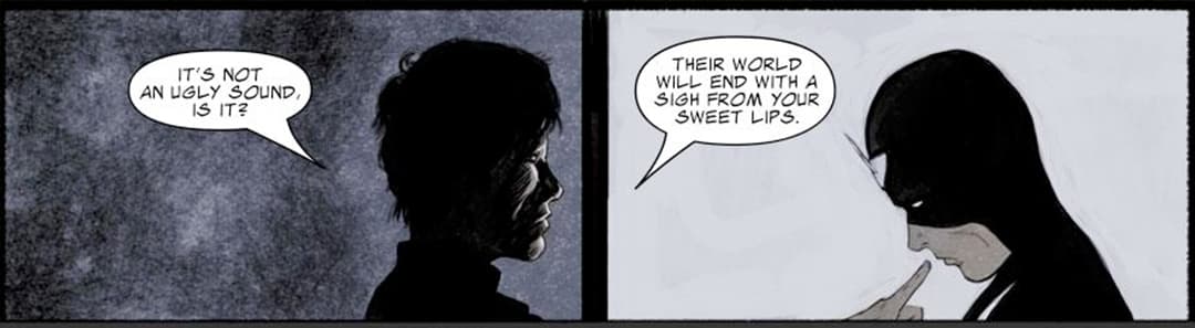 Maximus taunting a silent Black Bolt