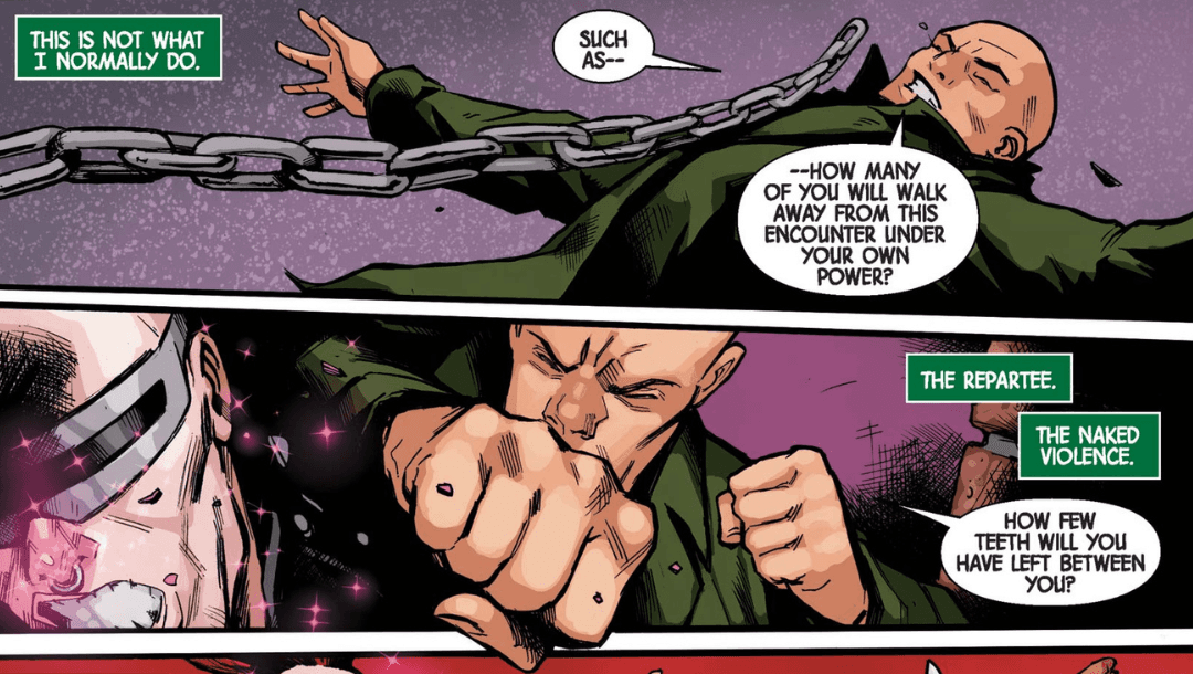 Wong fights the Lost Boys