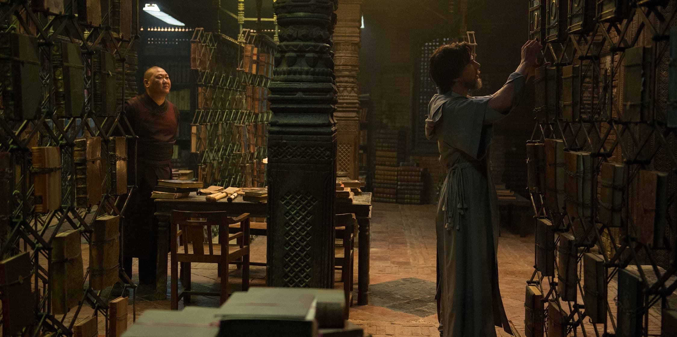 Wong and Doctor Strange