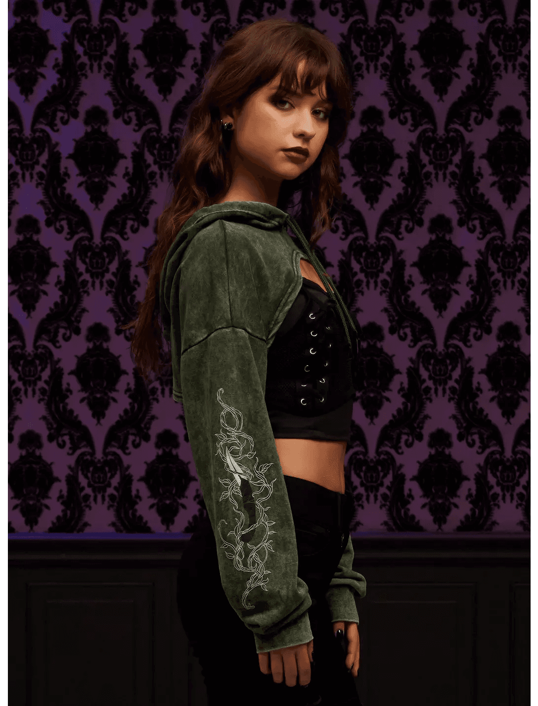 Her Universe Marvel Agatha All Along Rio Bolero Girls Crop Shrug