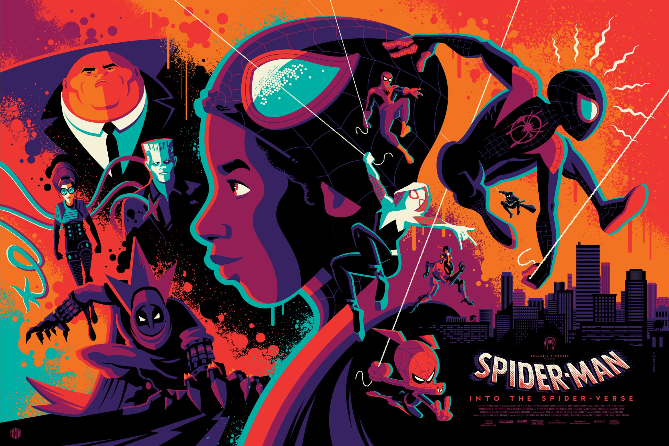 Into the Spider-Verse Tom Whalen