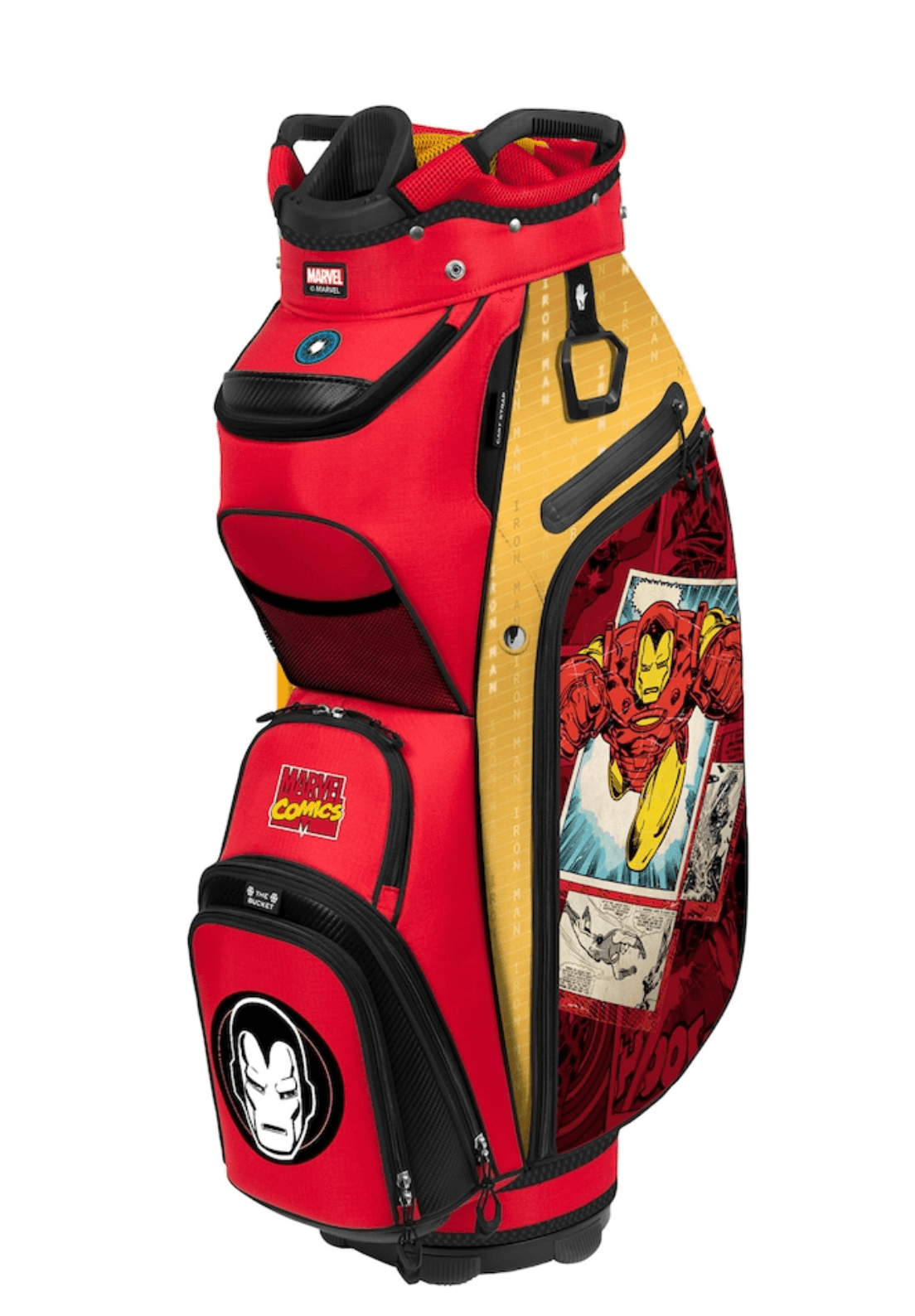 Shop it <a href=https://www.fanatics.com/marvel/iron-man/iron-man-wincraft-bucket-iii-cooler-cart-golf-bag/o-2356628255+t-5623628750+p-456213814+z-9-3631471994?_ref=p-SRP:m-GRID:i-r0c0:po-0>here</a>