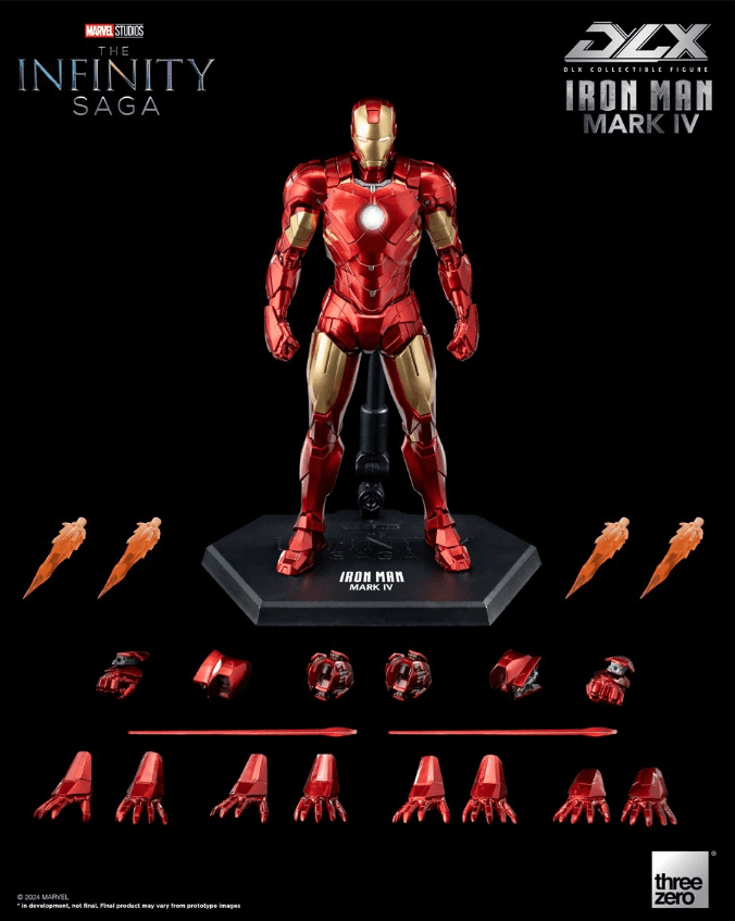 Marvel Studios: The Infinity Saga: Iron Man Mark 4 DLX Action Figure