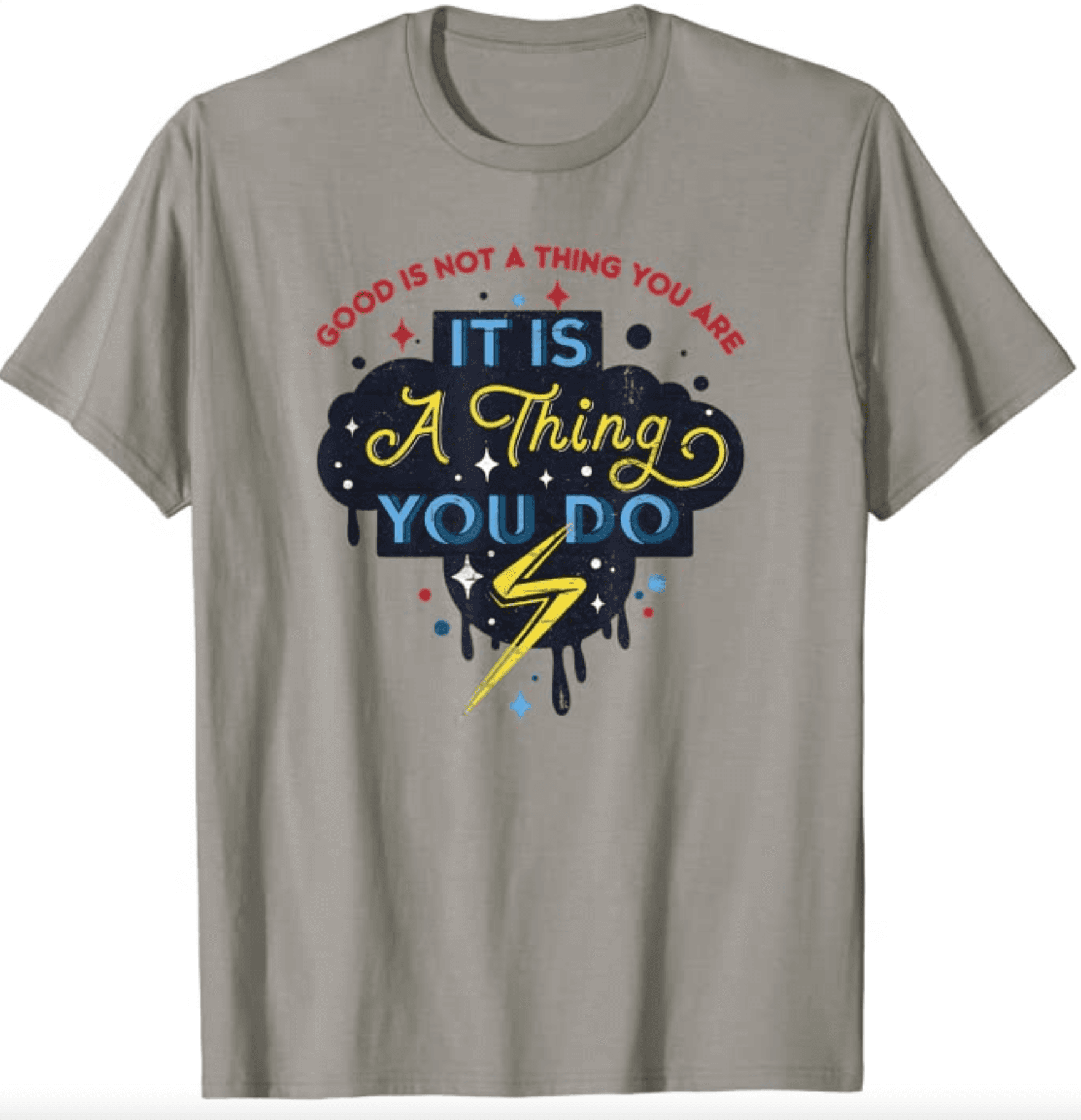 Ms. Marvel drippy quote t-shirt / shop it <a href=https://www.amazon.com/Marvel-Thing-Drippy-Quote-T-Shirt/dp/B09YSVC5S7>here</a>
