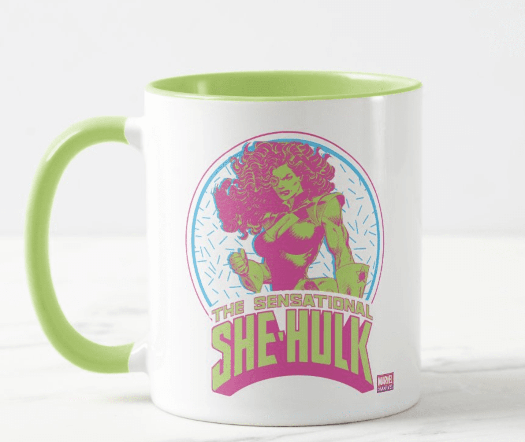 She-Hulk mug / shop it <a href=    https://www.zazzle.com/the_sensational_she_hulk_90s_graphic_mug-168271262047400193 >here</a>