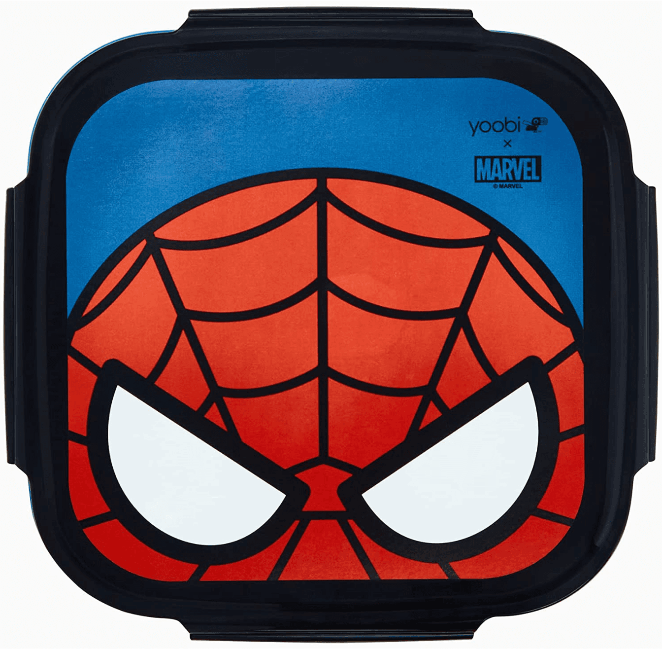 Spider-Man Yoobi Bentobox  / shop it <a href=https://www.amazon.com/stores/page/0306751E-8808-4CFC-BEFB-665F963F6CFA>here</a>