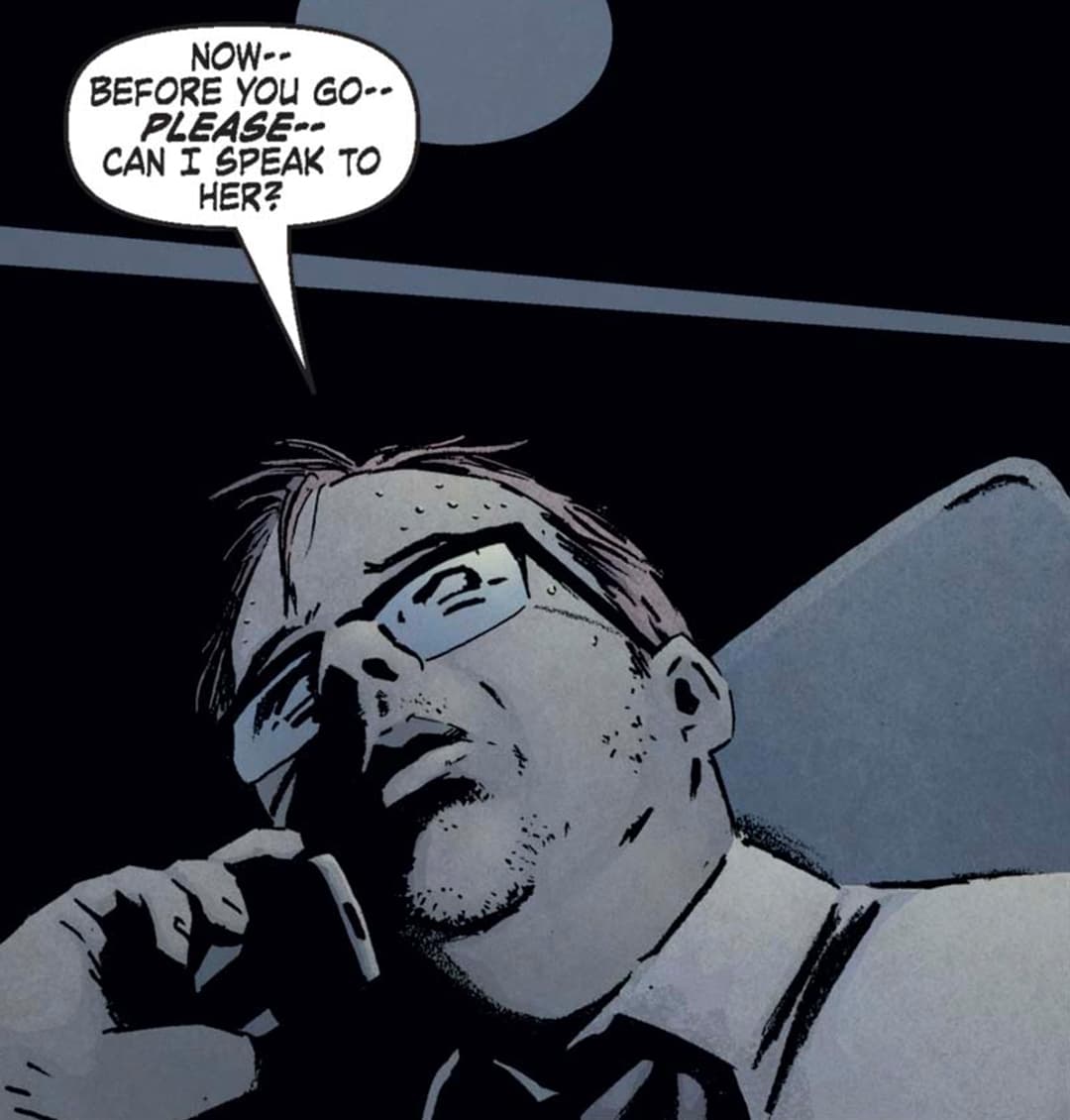 Jeryn talking with his mother's kidnapper