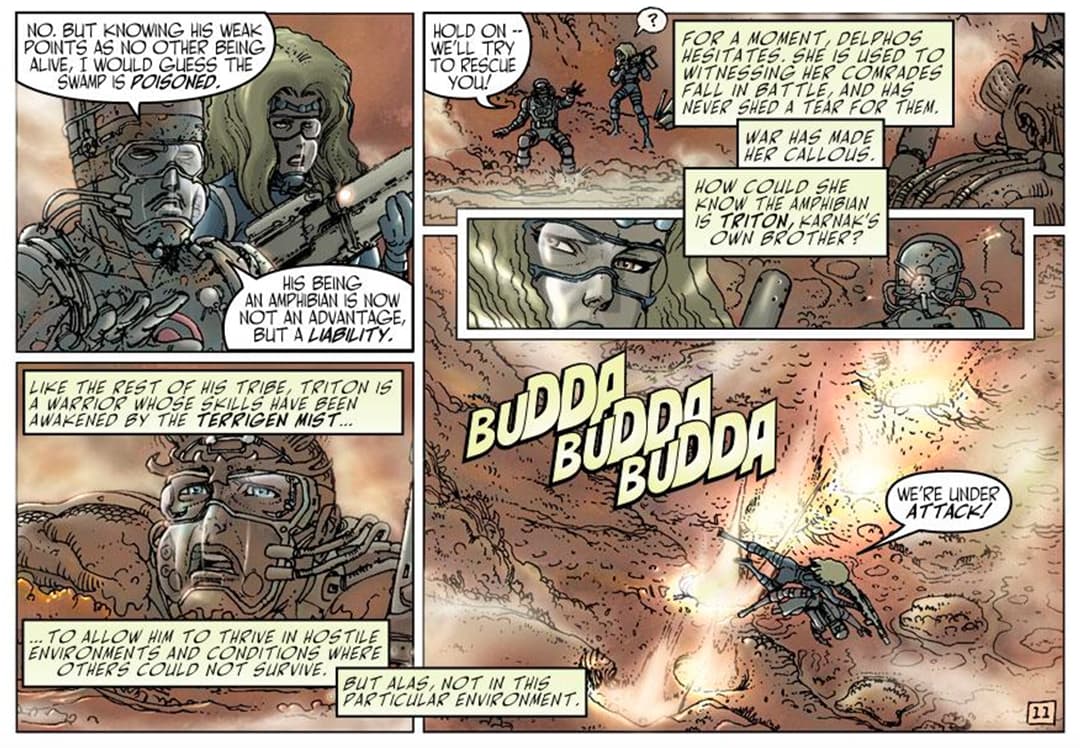 Karnak with the Fantastic Four