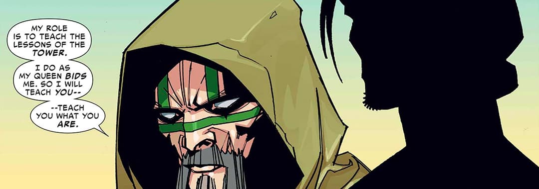 Karnak talking about his role