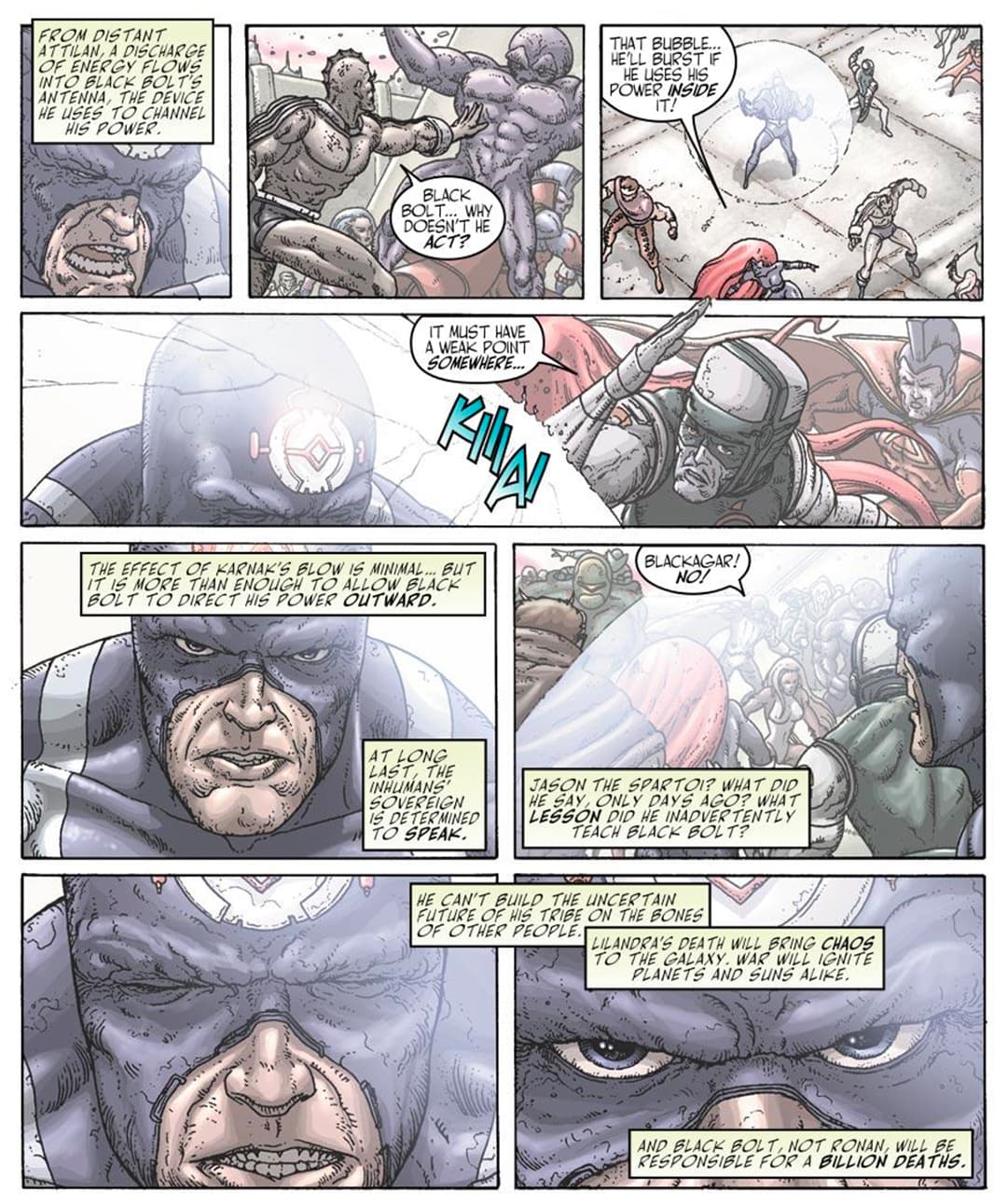 Triton and Black Bolt