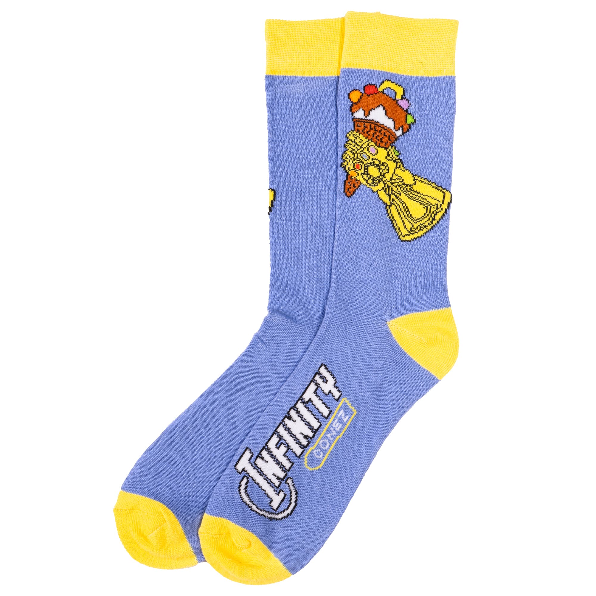 Thor: Love and Thunder Infinity Cone Socks / shop it <a href=https://www.entertainmentearth.com/product/BW21873?gclid=Cj0KCQiAg_KbBhDLARIsANx7wAxCfTqSQdAAFxvnZJTM4xPTnPMvx0ZFg4zudvJ-0c1i_mZuDseKZAEaAvIIEALw_wcB>here</a>