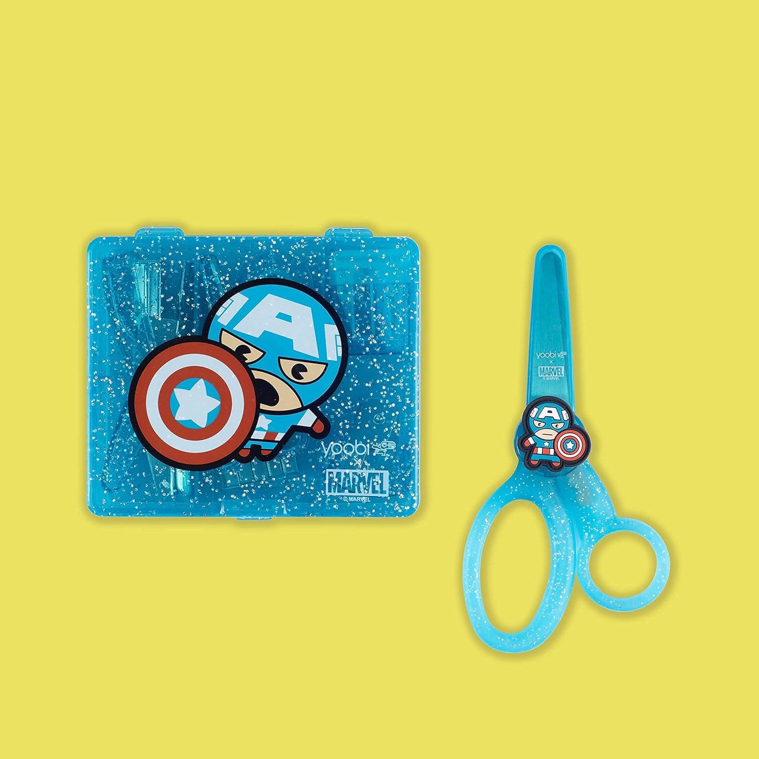 Yoobi x Marvel Spider-Man Mini Supply Kit & Kids Scissors Set