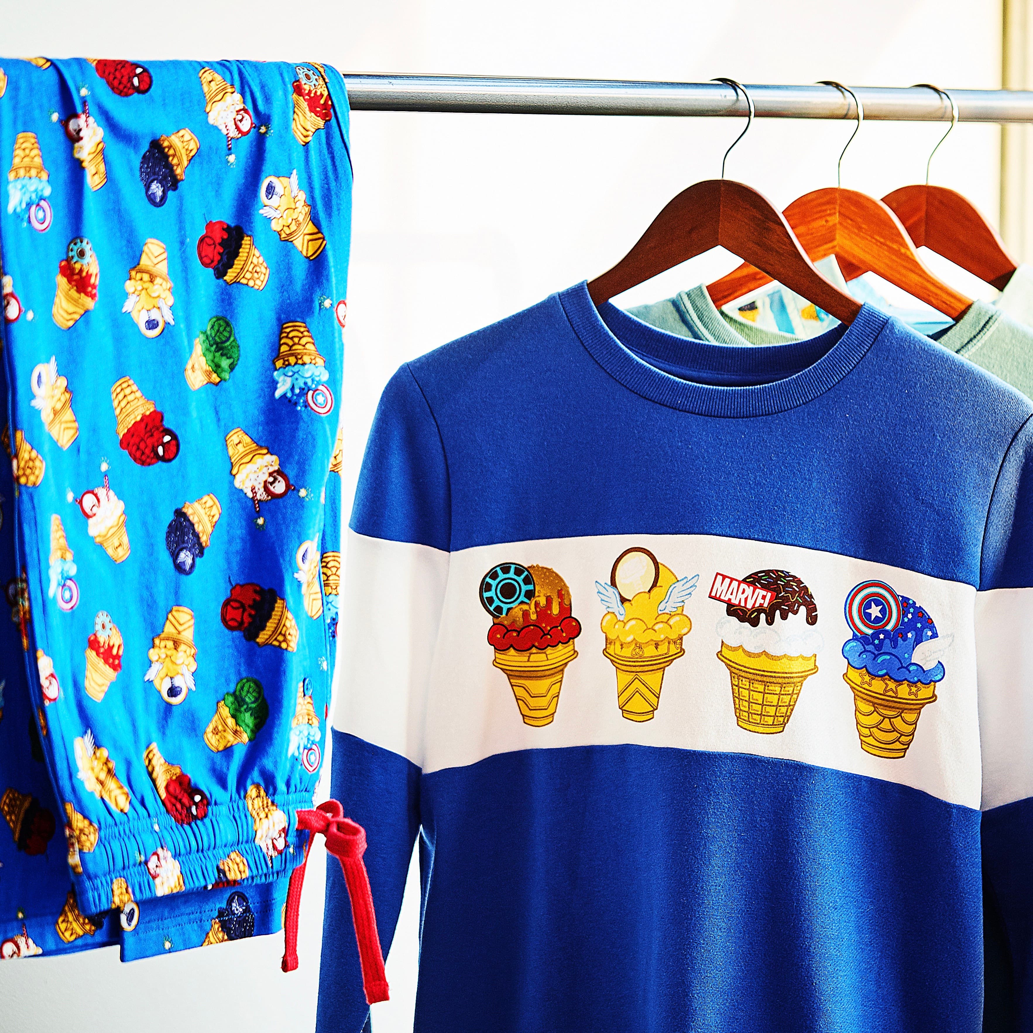Marvel x Eat the Universe - pajama pants and sweatshirt